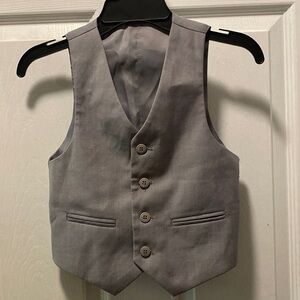 Boys Grey Vest size 7
